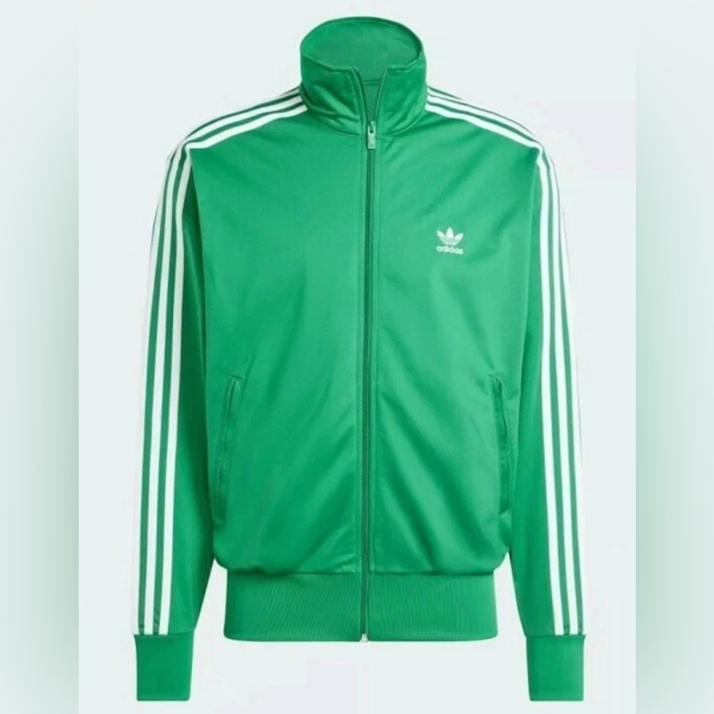 Adidas Originals Firebird Track Top Jacket GREEN JD0183 Men’s Size LARGE L